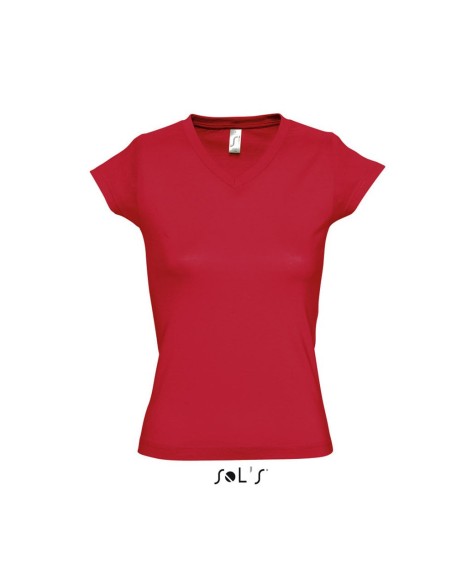 S-SO11388-SOL'S MOON - WOMEN’S V-NECK T-SHIRT