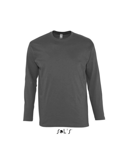 S-SO11420-SOL'S MONARCH - MEN'S ROUND COLLAR LONG SLEEVE T-SHIRT