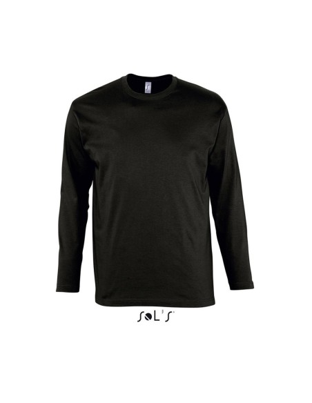 S-SO11420-SOL'S MONARCH - MEN'S ROUND COLLAR LONG SLEEVE T-SHIRT