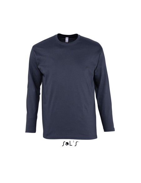 S-SO11420-SOL'S MONARCH - MEN'S ROUND COLLAR LONG SLEEVE T-SHIRT