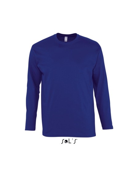 S-SO11420-SOL'S MONARCH - MEN'S ROUND COLLAR LONG SLEEVE T-SHIRT