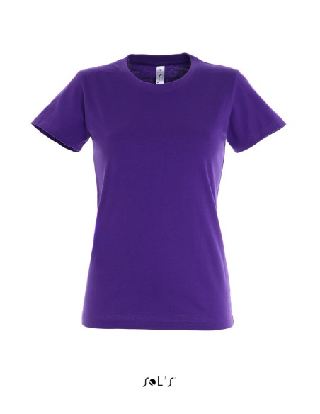 S-SO11502-SOL'S IMPERIAL WOMEN - ROUND COLLAR T-SHIRT