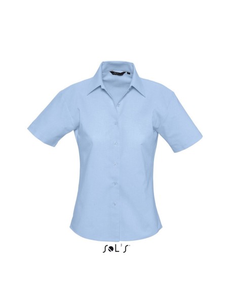 S-SO16030-SOL'S ELITE - SHORT SLEEVE OXFORD WOMEN'S SHIRT