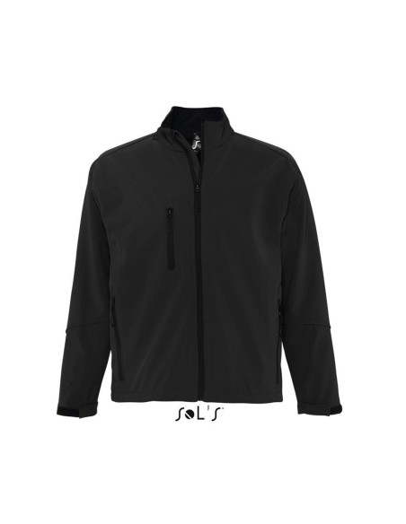 S-SO46600-SOL'S RELAX - MEN'S SOFTSHELL ZIPPED JACKET
