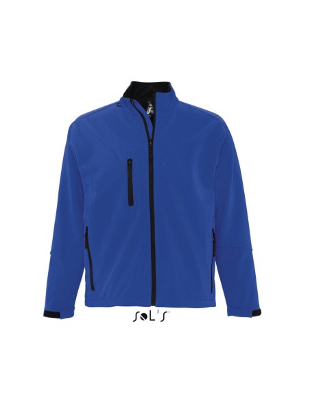 S-SO46600-SOL'S RELAX - MEN'S SOFTSHELL ZIPPED JACKET
