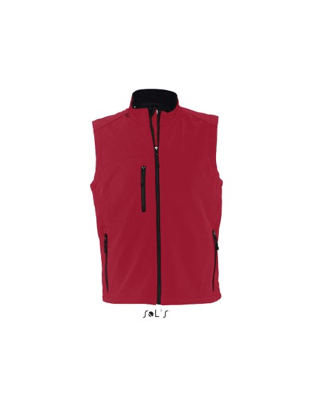 S-SO46601-SOL'S RALLYE MEN - SLEEVELESS SOFTSHELL JACKET