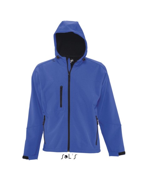 S-SO46602-SOL'S REPLAY MEN - HOODED SOFTSHELL