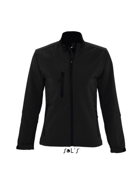 S-SO46800-SOL'S ROXY - WOMEN'S SOFTSHELL ZIPPED JACKET