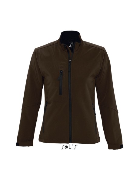 S-SO46800-SOL'S ROXY - WOMEN'S SOFTSHELL ZIPPED JACKET