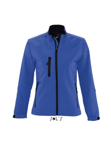 S-SO46800-SOL'S ROXY - WOMEN'S SOFTSHELL ZIPPED JACKET
