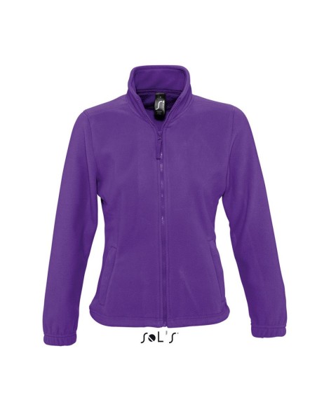 S-SO54500-SOL'S NORTH WOMEN - ZIPPED FLEECE JACKET