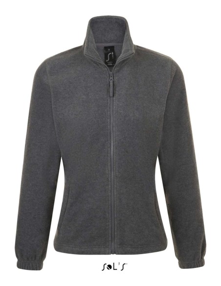 S-SO54500-SOL'S NORTH WOMEN - ZIPPED FLEECE JACKET