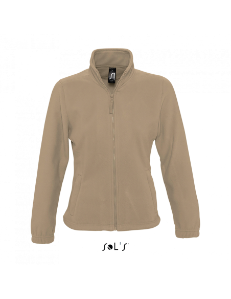 S-SO54500-SOL'S NORTH WOMEN - ZIPPED FLEECE JACKET