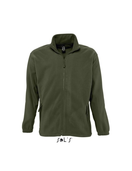 S-SO55000-SOL'S NORTH MEN - ZIPPED FLEECE JACKET