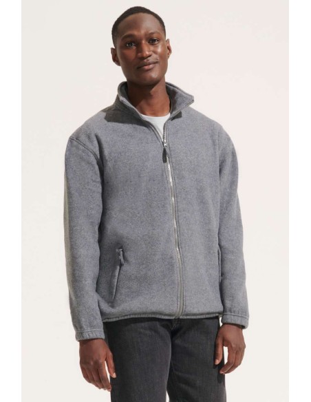 S-SO55000-SOL'S NORTH MEN - ZIPPED FLEECE JACKET