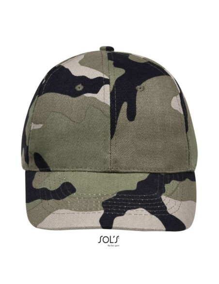 S-SO88100-SOL'S BUFFALO - SIX PANEL CAP