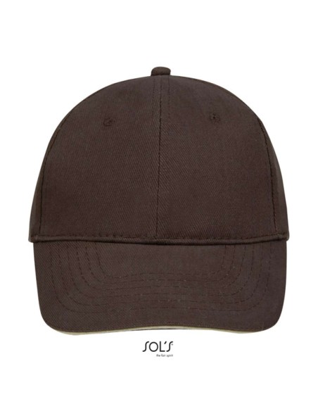 S-SO88100-SOL'S BUFFALO - SIX PANEL CAP