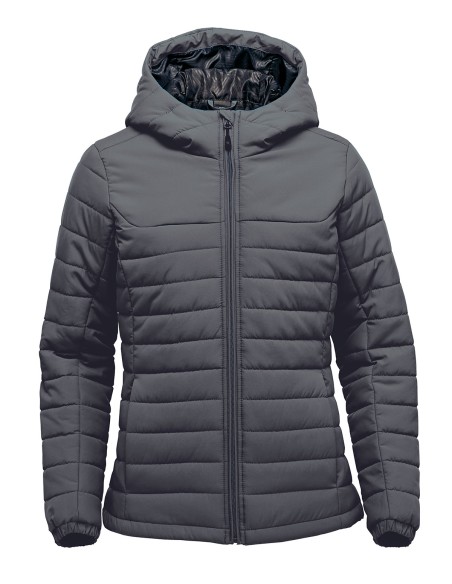 S-ST213-Veste à capuche matelassée Nautilus femme
