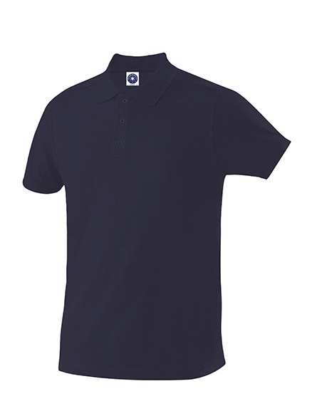 S-SW160-Mens Organic Cotton Piqué Polo