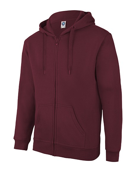 S-SW250-Zip Through Hooded Sweat Jacket