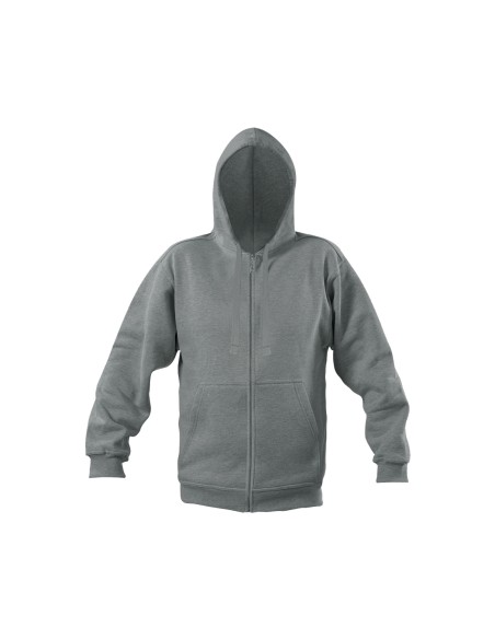 S-SW250-Zip Through Hooded Sweat Jacket