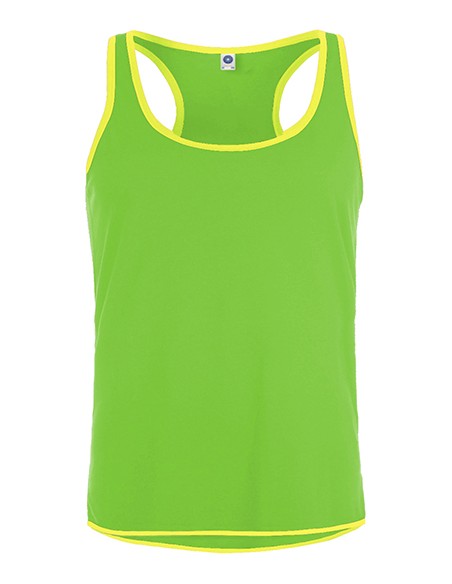S-SW305-Mens Contrast Sports Vest