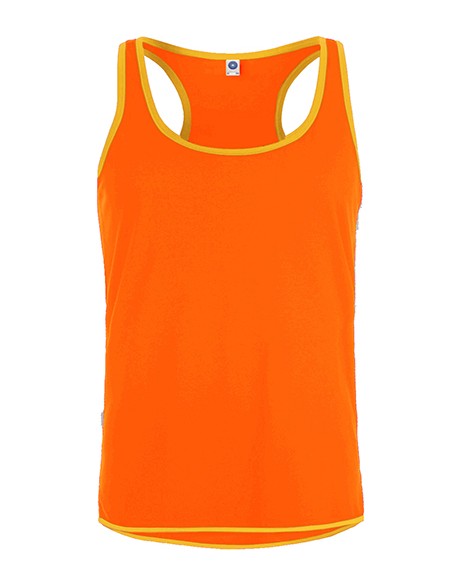 S-SW305-Mens Contrast Sports Vest