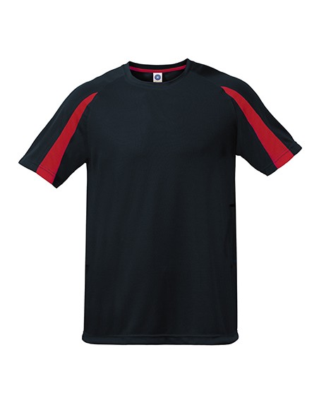 S-SW309-Unisex Contrast Sports T-Shirt