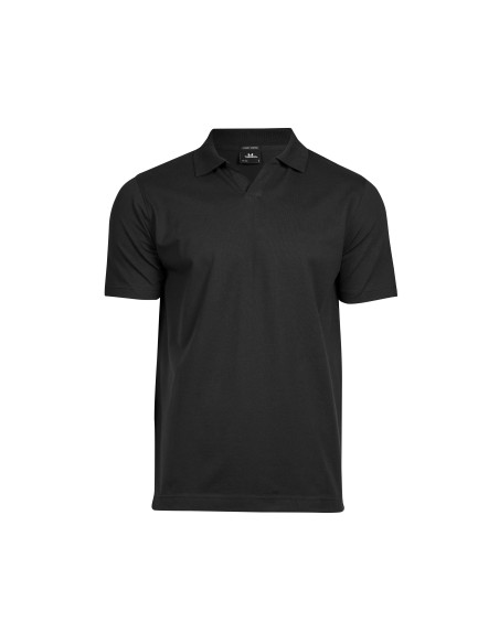 T-1404-Luxury Stretch V-Neck Polo