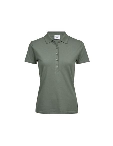 T-145--Womens Luxury Stretch Polo