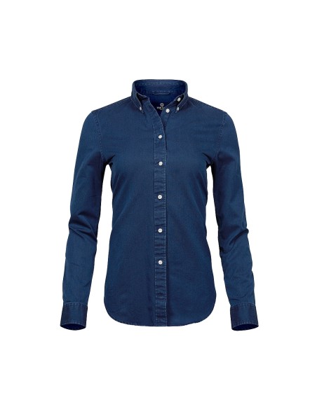 T-4003-Womens Casual Twill Shirt