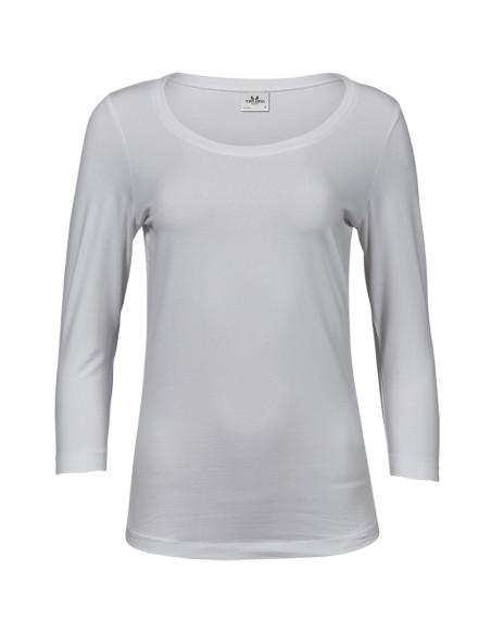 T-460-Womens Stretch 3/4 Sleeve Tee