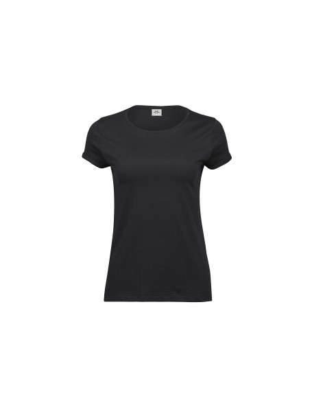 T-5063-Womens Roll-Up Tee