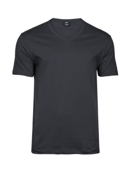 T-8006-Fashion V-Neck Sof Tee