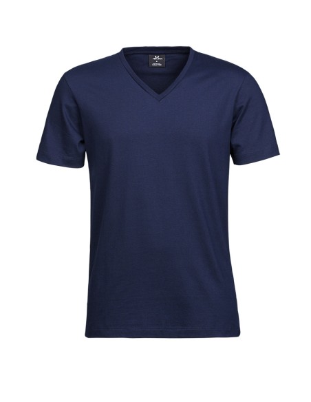 T-8006-Fashion V-Neck Sof Tee