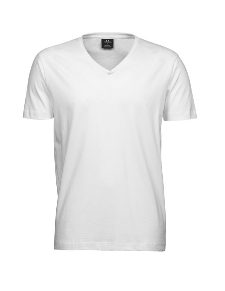T-8006-Fashion V-Neck Sof Tee
