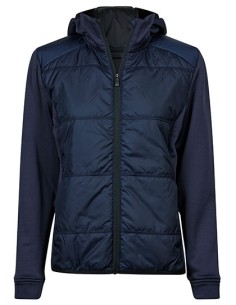 T-9113-Womens Hybrid-Stretch Hooded Jacket