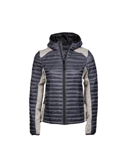 T-9611-Womens Hooded Outdoor Crossover Jacket
