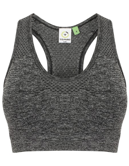 T-TL696-Ladies Seamless Crop Top