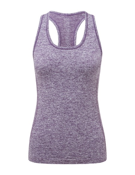 T-TR209-TriDri® Débardeur multisports « coupe 3D » sans couture Sculpt pour femme