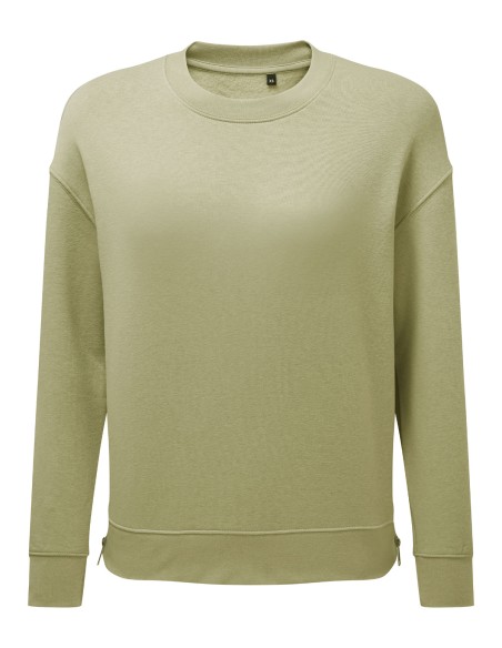 T-TR600-Sweat femme TriDri® décontracté et zippé