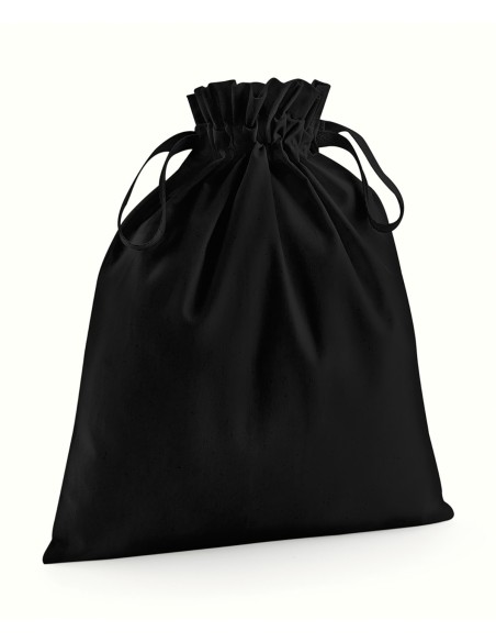 W-W118-Organic Cotton Draw Cord Bag
