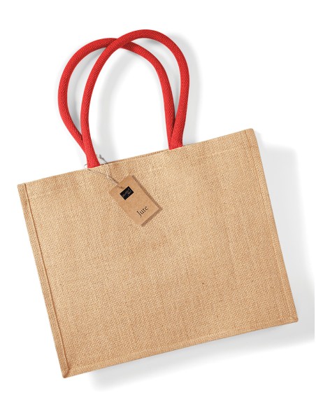W-W407-Jute Classic Shopper