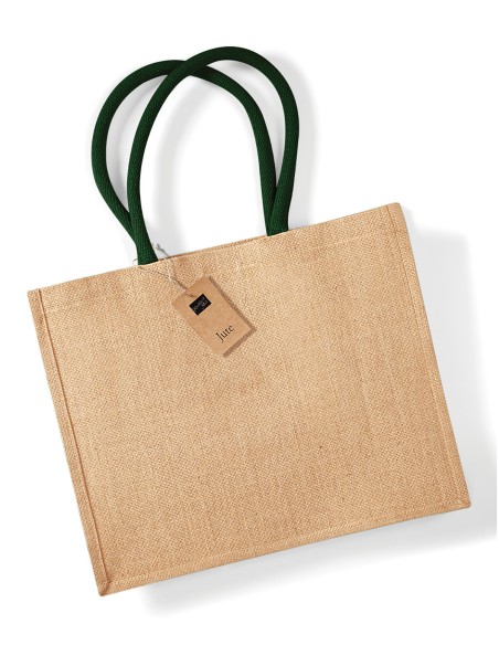W-W407-Jute Classic Shopper