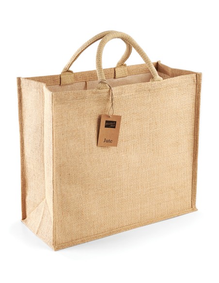 W-W408-Jute Jumbo Shopper