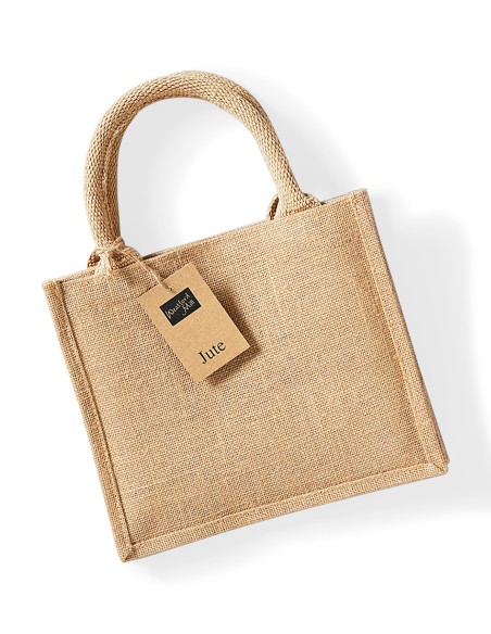 W-W412-Jute Mini Gift Bag