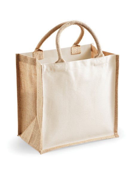 W-W421-Printers Midi Jute Bag
