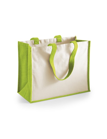 W-W422-Printers Jute Classic Shopper
