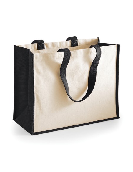 W-W422-Printers Jute Classic Shopper