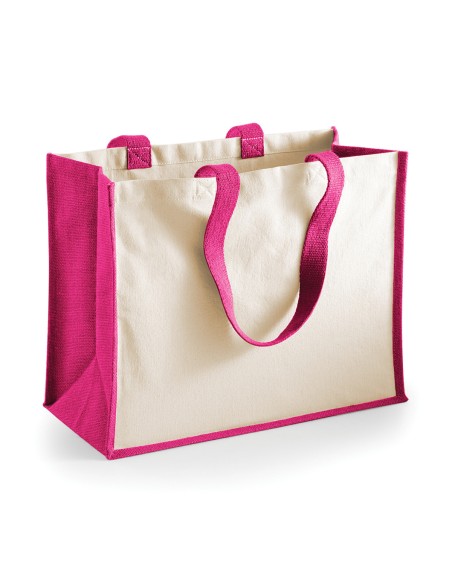W-W422-Printers Jute Classic Shopper